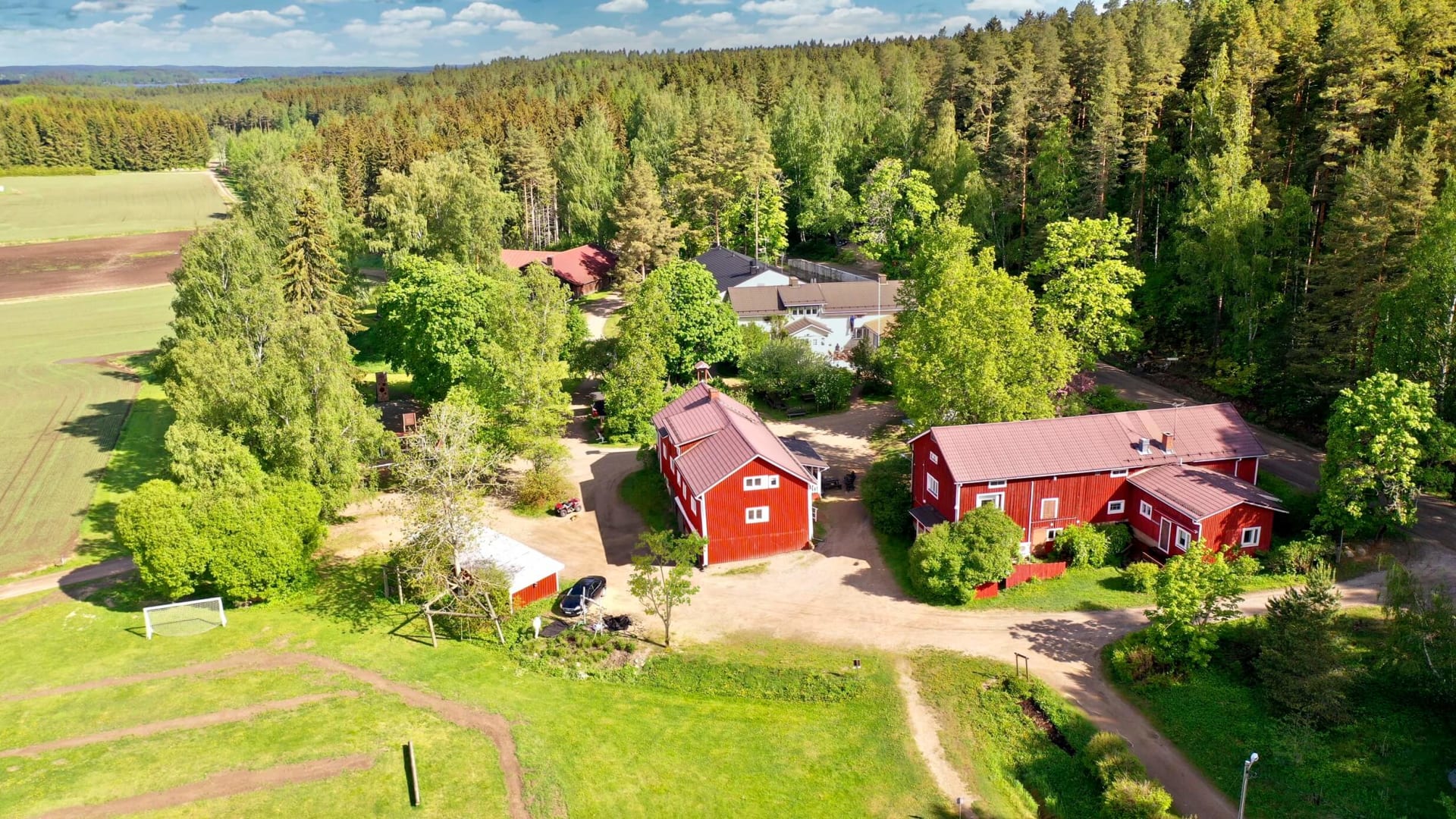 Ilmakuva Ilorannasta vuodelta 2023
