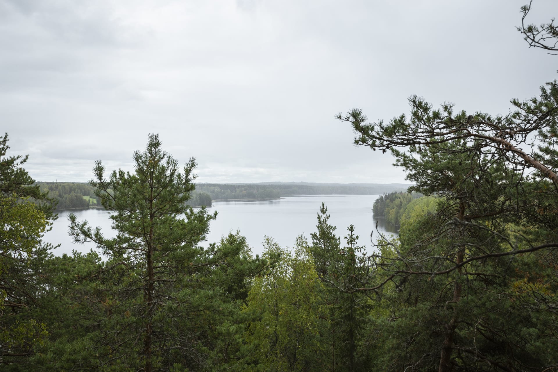 Mantereen linnavuori Hämeenlinna maisema