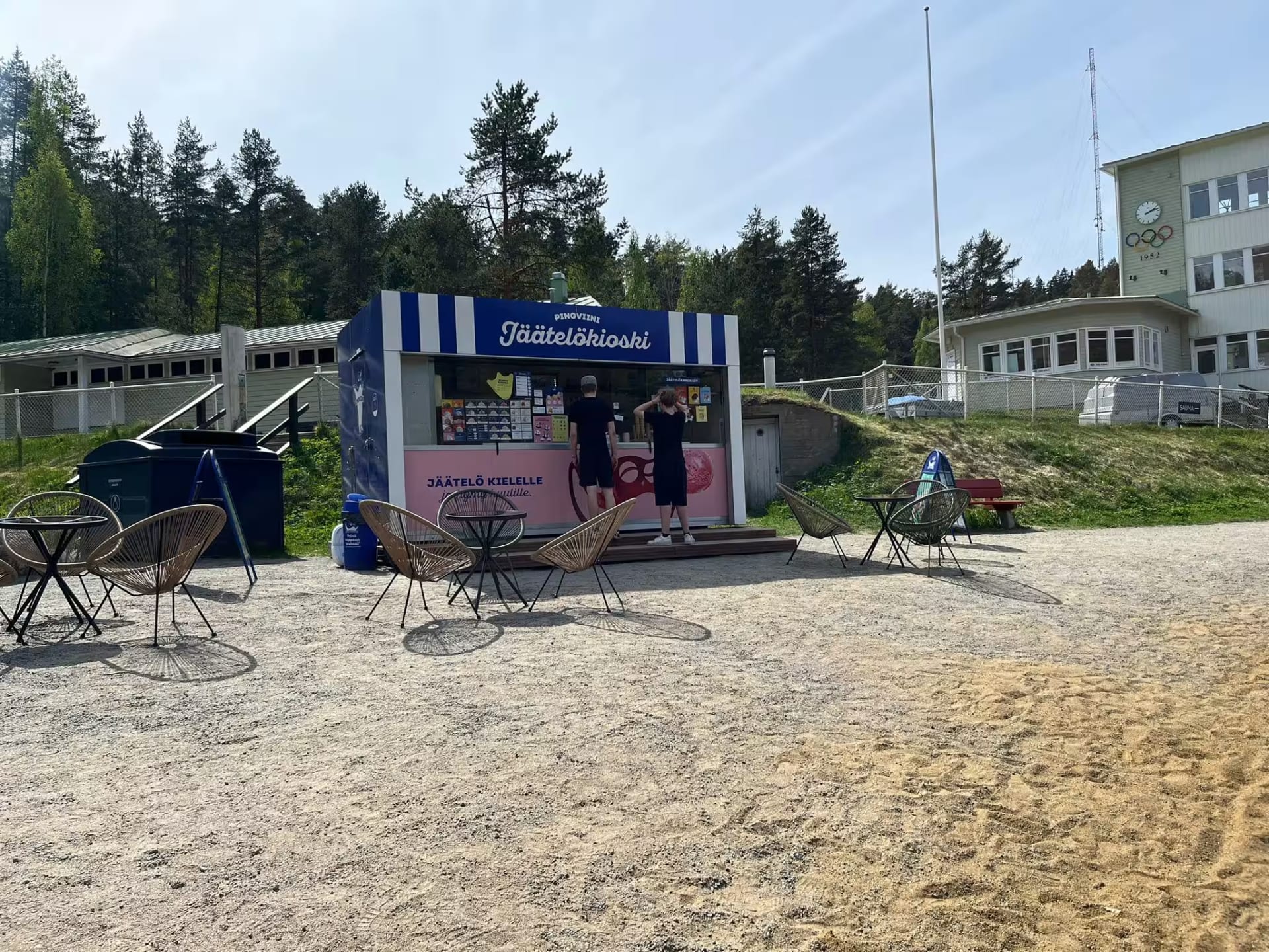 Jäätelökioski ja kahvila